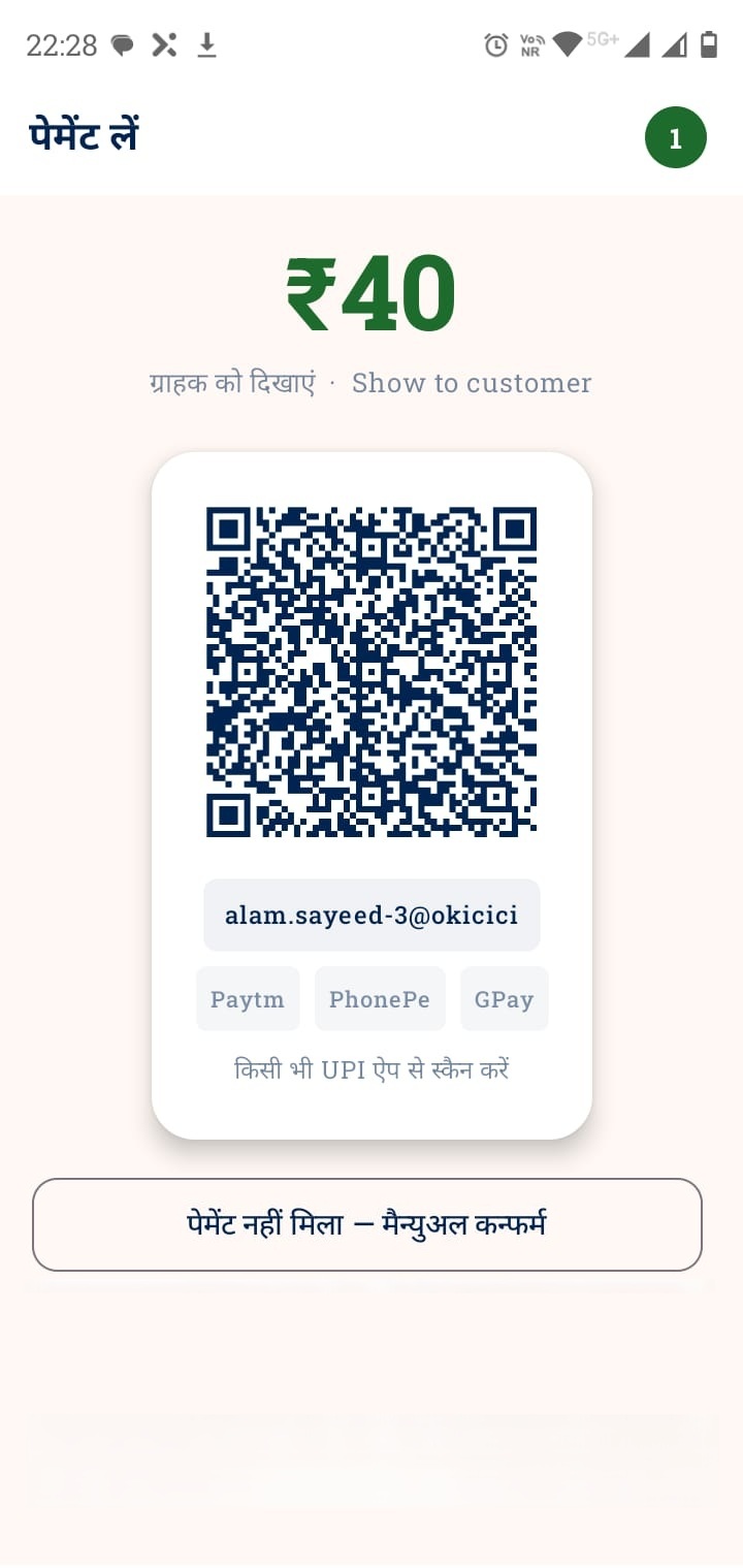 UPI QR Payment